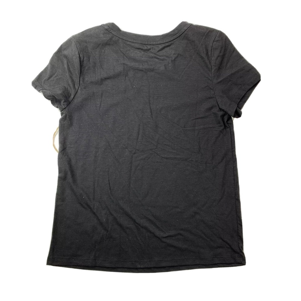 Rae Dunn Be Proud Rainbow Graphic Tee Black Slub T-Shirt Womens Large NEW NWT - Picture 11 of 12
